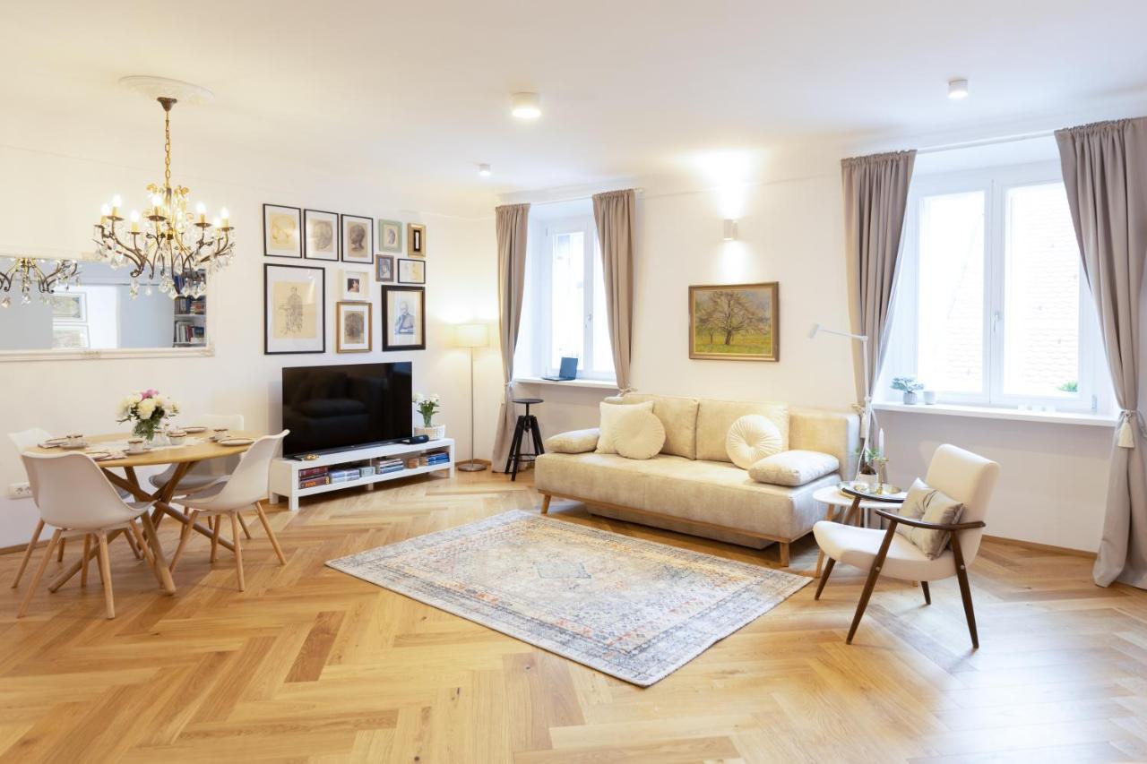לובליאנה Stylish Apartment In Historical Center מראה חיצוני תמונה